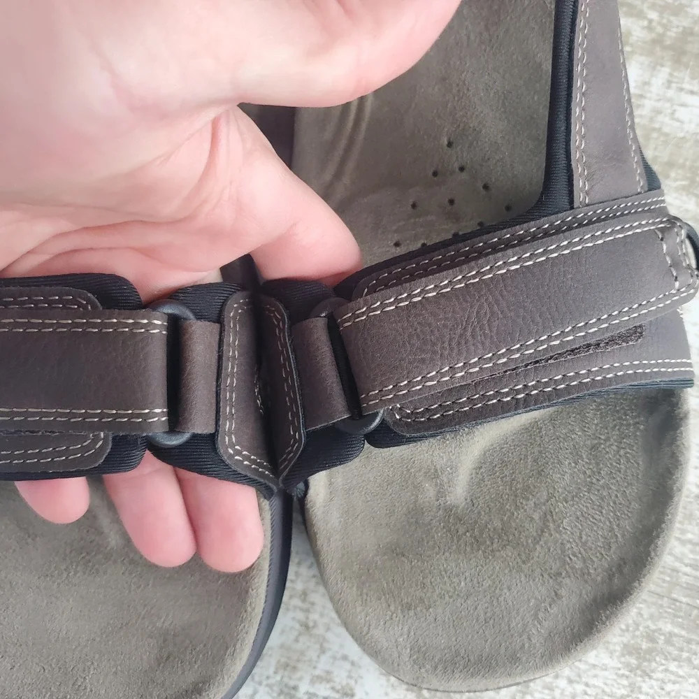 Dockers Bradburn Sport Sandals Mens Sz 14 Supreme Comfort Hook & Loop